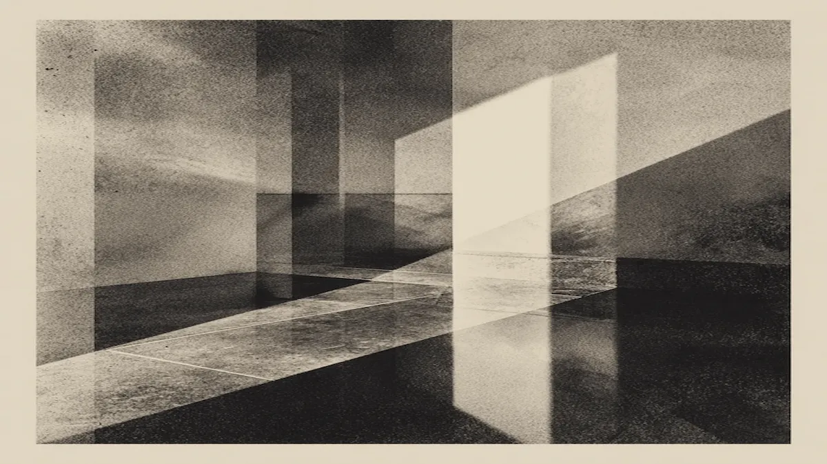 Conceptual illustration of interconnected blockchain blocks forming a secure, transparent digital ledger